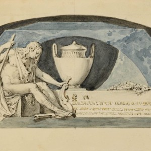 Project for a funerary monument -  